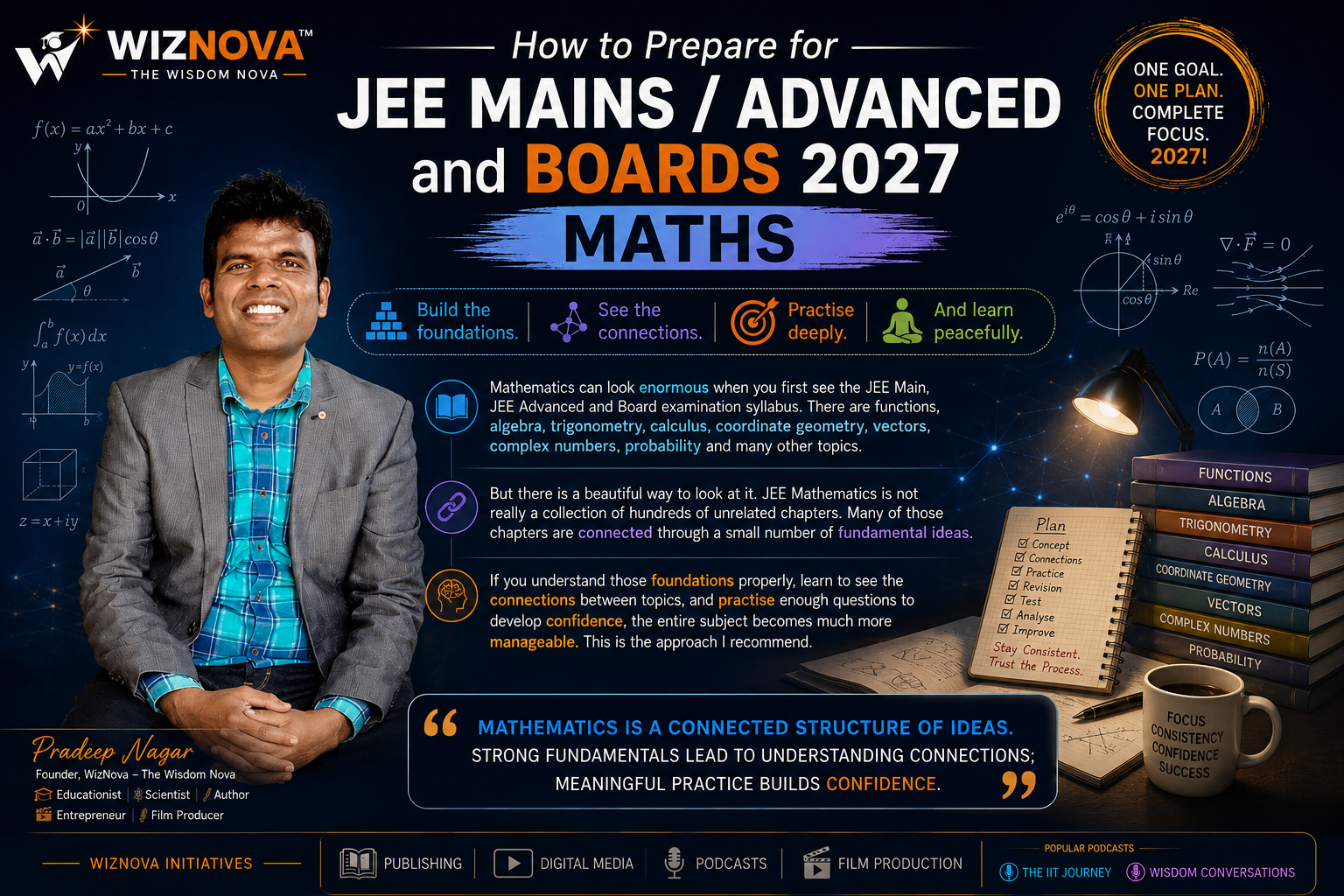 Cinematic JEE Mathematics and Boards 2027 preparation roadmap