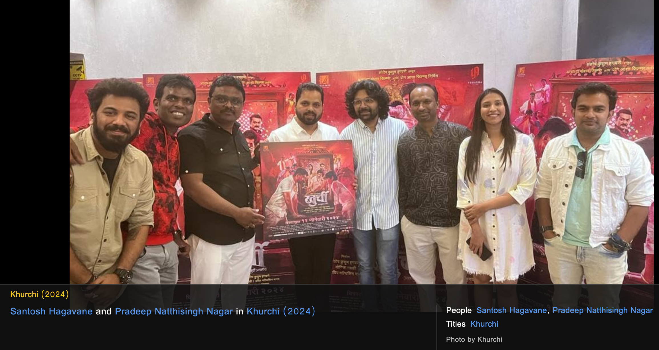 Khurchi director and production team