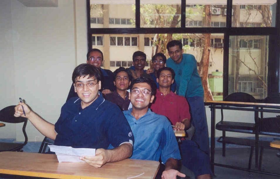 College students gathered together in a classroom