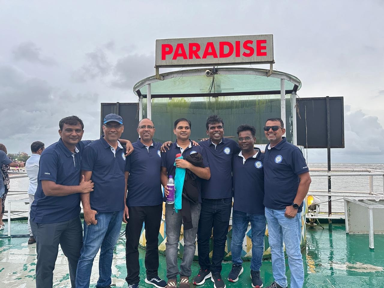 DRDO friends together at Paradise waterfront