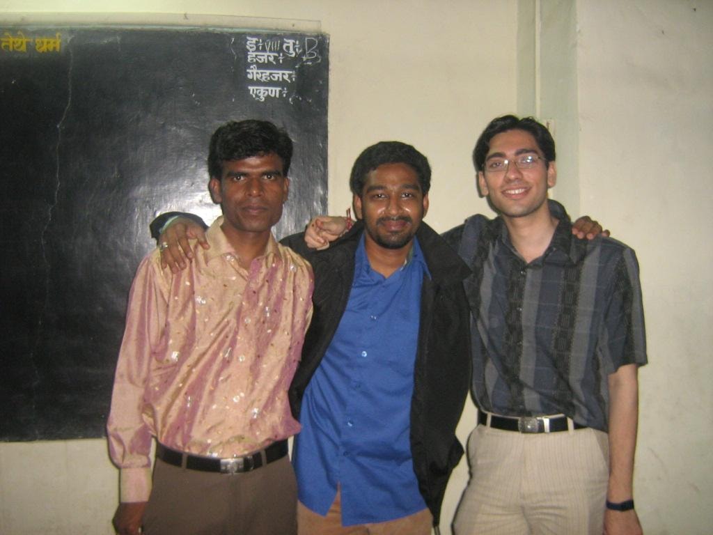 Vaibhav Bakliwal, Pradeep Nagar and Chandra Mohan Sir — the three founder teachers of Bakliwal Tutorials IIT